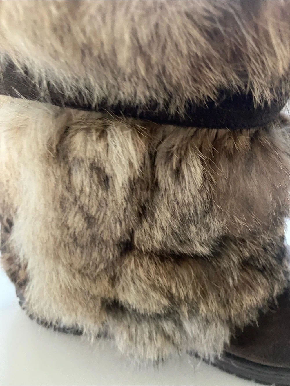 BearPaw Brown Faux Fur Winter Boots